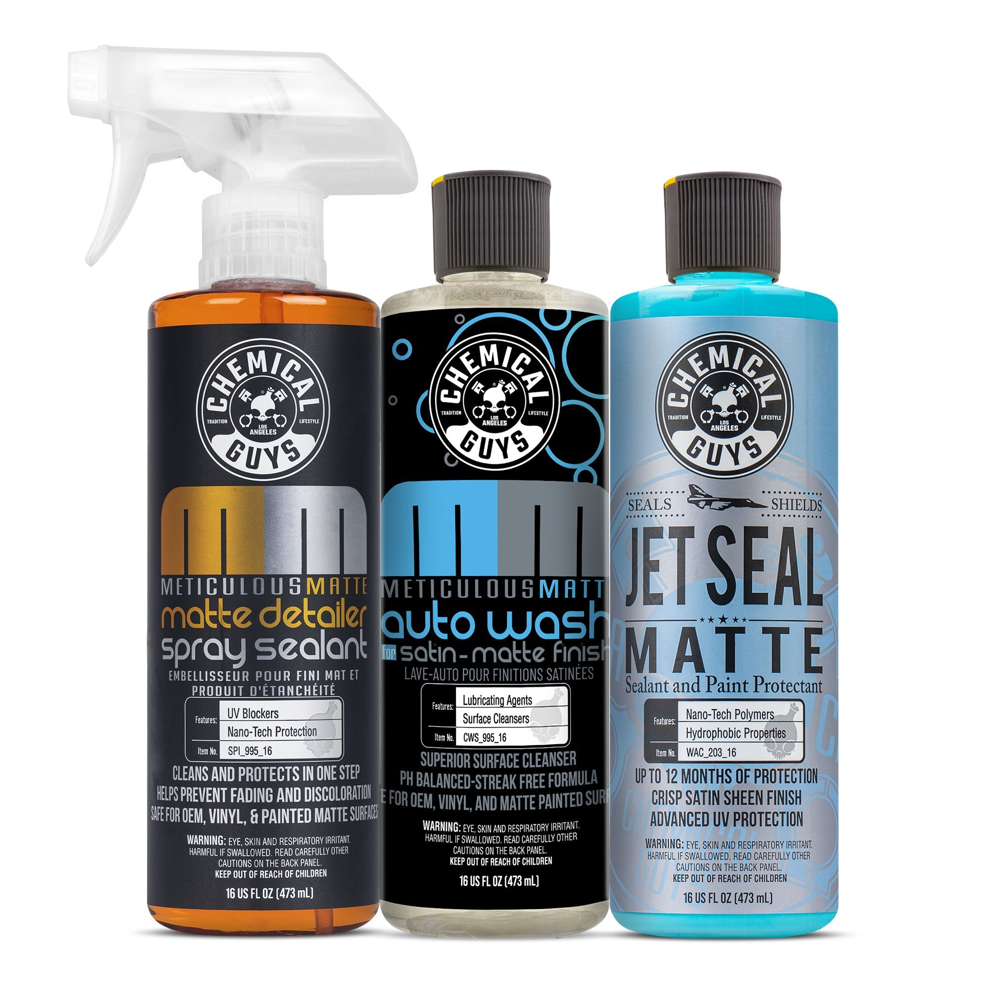 Meticulous Matte Wash, Detail & Protect Kit